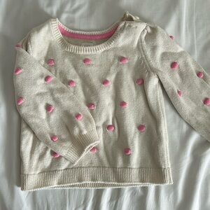 Knit gap sweater